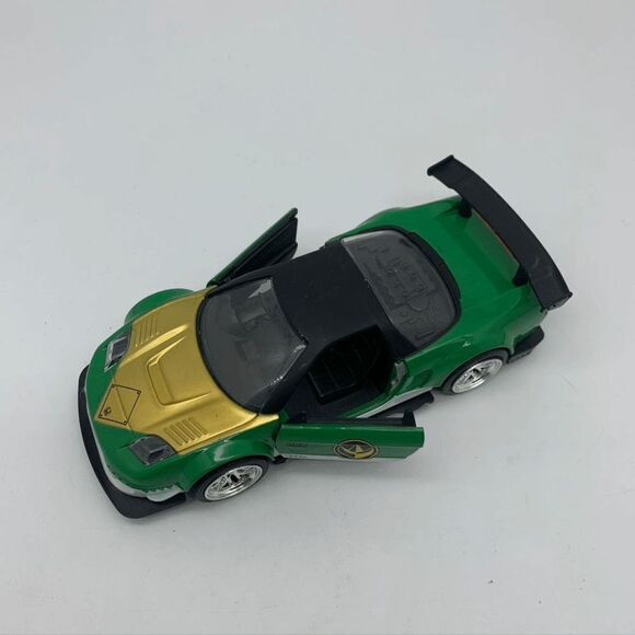Jada Honda NSX Type-R Japan Spec 2002 Green Power Rangers 1:32 Diecast VGC - Picture 6 of 7